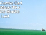 Integral  INMSDH8G4NAUSBR  Pack Combo Carte mémoire Micro SD carte  adapt SD MiniSD