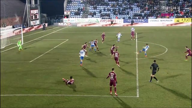 0-1 Nicușor Bancu Goal Romania Divizia A - 16.02.2018 FC Voluntari 0-1 CS Univ Craiova