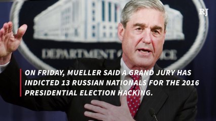 Robert Mueller Announces 13 Indictments in Election Interference