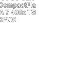 Transcend 64 Go Carte Mémoire CompactFlash CF UDMA 7 400x TS64GCF400