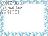 Lexar Professional  LCF32GCTBEU1000  Carte Mémoire CompactFlash  CF UDMA 7 1000X