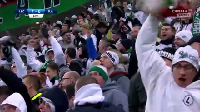 1-0 Kasper Hämäläinen Goal Poland Ekstraklasa - 16.02.2018 Legia Warszawa 1-0 Slask Wroclaw