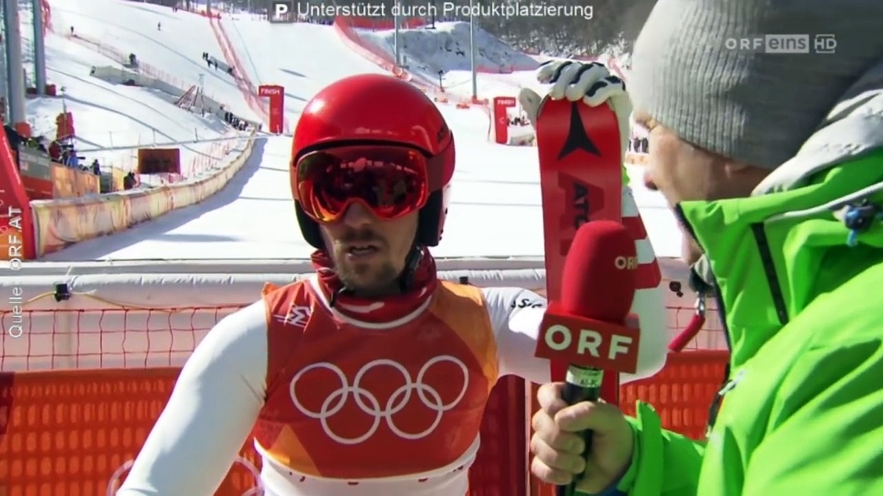 Olympia 2018: Alpine Kombination Abfahrt Herren  in Superkombi