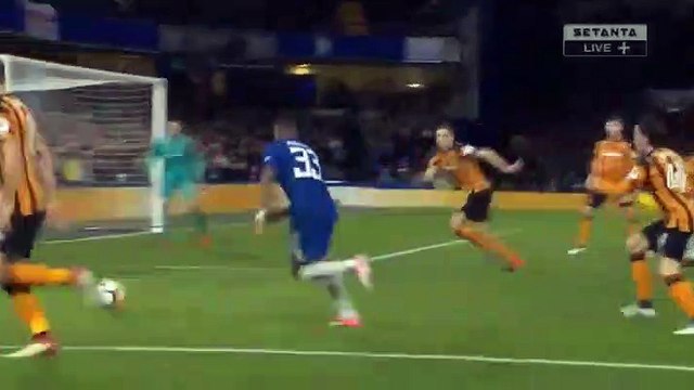 Olivier Giroud Goal HD - Chelsea	4-0	Hull City 16.02.2018
