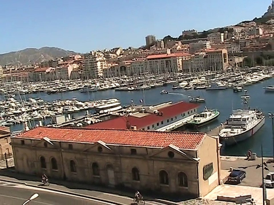 Marseille-Vu d'une terrasse