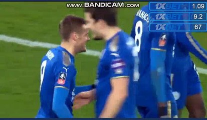 Jamie Vardy Goal HD - Leicester City 1-0 Sheffield United 16.02.2018