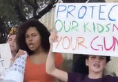 Florida High School Students Protest Gun Violence in Wake of Mass Shooting