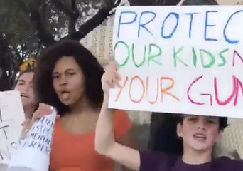 Florida High School Students Protest Gun Violence in Wake of Mass Shooting