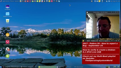 2017 - How to report a Bug on Fedora 26/27 - September 25
