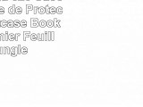 Nokia Lumia 620 Sacoche Housse de Protection Walletcase Bookstyle Palmier Feuilles Jungle