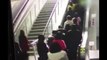 Quand un escalator en heure de pointe se met à fonctionner en sens inverse en Chine