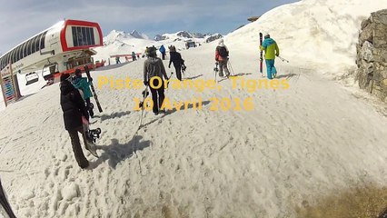 Tignes 2016 - Piste Orange