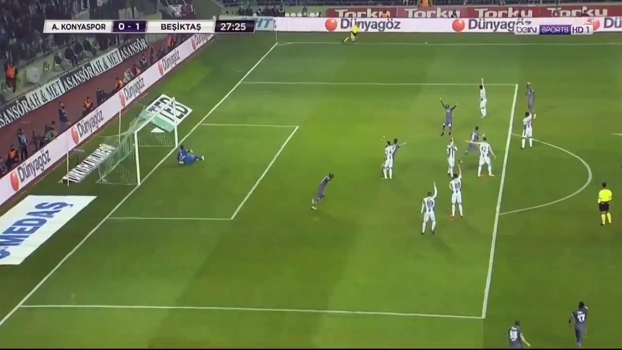 O insólito golo do Besiktas