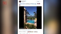 Eric Trump's Video of Marine One Landing At Mar-a-Lago Has Folks Fuming