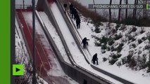 Exercices antiterroristes sur le site des Jeux olympiques d’hiver à Pyeongchang