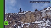Des falaises hautes de 300 mètres ressemblant au mur de Game of Thrones «découvertes» en Sibérie