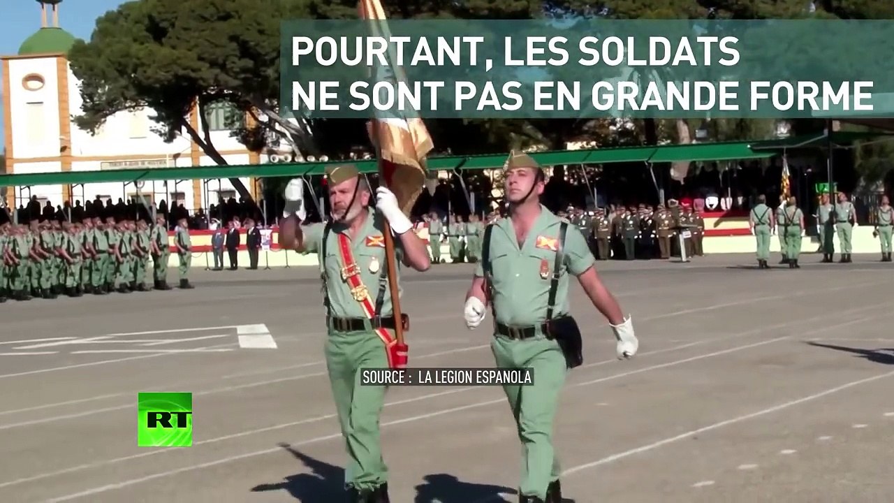 Coup dur pour la Légion espagnole : ses soldats sont mis au régime