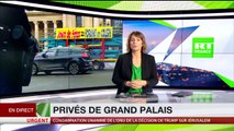 Manifestation des forains en colère après l'annulation des «Jours de Fêtes» à Paris