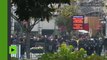 Manifestation pacifique de musulmans à Clichy contre l’interdiction des prières de rue