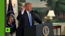 «lls n’ont pas d’eau» : Donald Trump interrompt son discours pour boire de l’eau