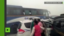 Inde : un épais brouillard de pollution cause un accident mortel