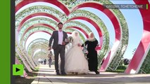 Mariage géant en Tchétchénie : 199 couples se disent oui en même temps