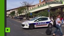 Evacuation de la gare de Marseille après une attaque au couteau à proximité