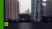 L’ouragan Irma faiblit mais les rues de Miami sont submergées