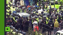 Corée du Sud : 38 blessés lors d’une manifestation contre le déploiement du système américain THAAD