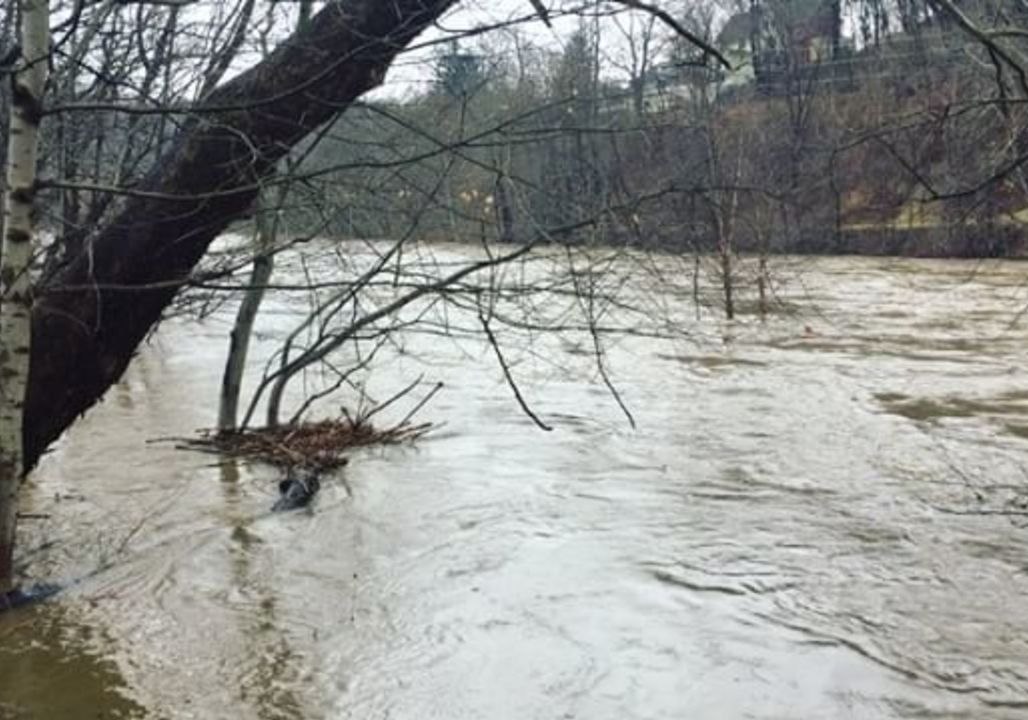 Heavy Rains, Snowmelt Triggers Flooding in Johnstown