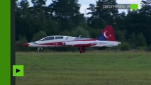 Les patrouilles acrobatiques russes et turques rivalisent d'audace