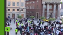 Suède : trois blessés dans une attaque des extrémistes contre une manifestation de réfugiés afghans