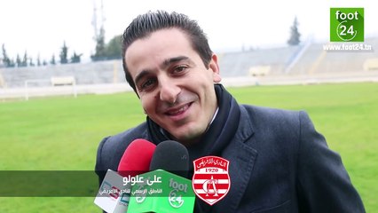 علي علولو : كيف تلعب ضد الترجي فما إمكانية إنو الفريق ياخو ضربة جزاء