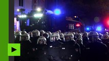 Hambourg : la police déploie des canons à eau contre les manifestants anti-G20