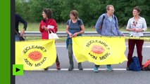 Belgique : une chaîne humaine de 90 km pour réclamer la fermeture de centrales nucléaires