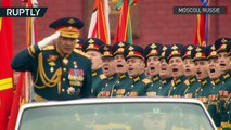 Grand défilé militaire du 72e anniversaire de la victoire sur les nazis au cœur de Moscou