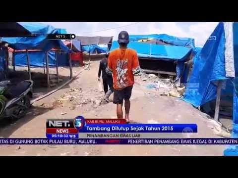 Polisi Tertibkan Penambangan Emas Liar Yang Berlangsung Ricuh - NET 5