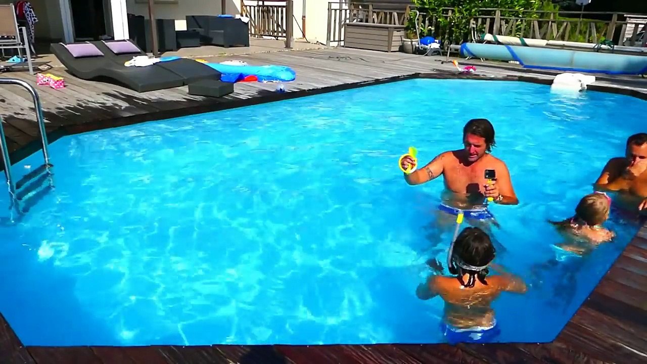 Challenge Piscine  UNDERWATER - Défi et Jeu sous L EAU