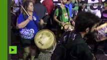 Rio de Janeiro : heurts entre la police et les manifestants lors d’une marche contre Michel Temer