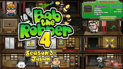 Bob The Robber 4 Season 3 Japan Yakuza Sword