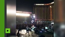 L'instant où le tireur de Las Vegas ouvre le feu sur la foule