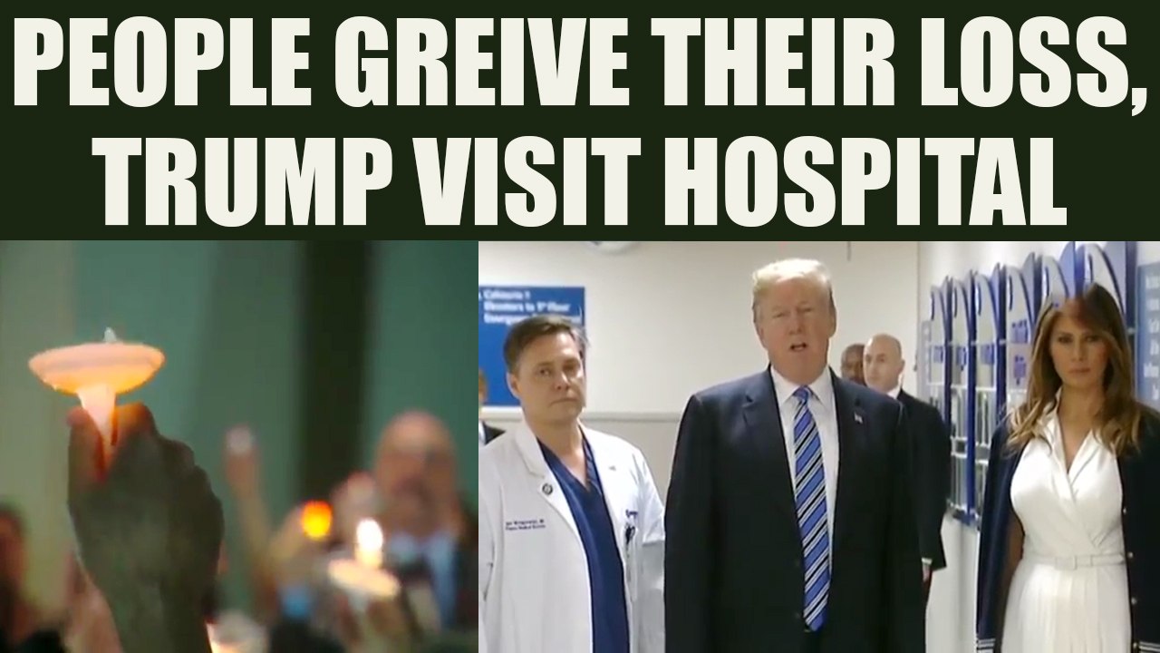 Florida school attack: Trump meets victims, memorial candlelight match taken out | Oneindia News