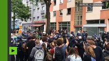 Des arrestations menées lors des manifestations de la mouvance identitaire et des antifas à Berlin