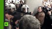 Tensions à Athènes lors de la manifestation des professionels de santé