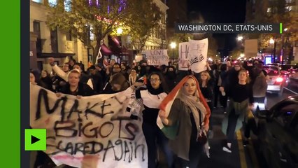 «Pas notre président !» : les manifestations anti-Trump s’intensifient aux Etats-Unis