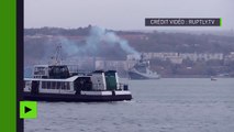 La frégate «Amiral Grigorovitch» a quitté la Crimée pour les côtes syriennes