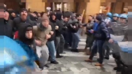 Полиция разогнала антифашистов