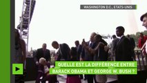 Ce moment savoureux où George W. Bush demande de l'aide à Barack Obama pour... prendre un selfie !