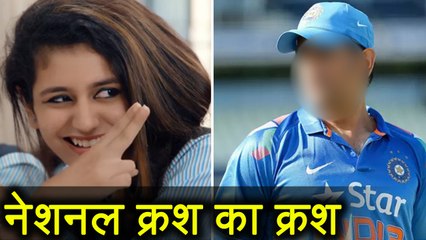 MS Dhoni is CRUSH of Priya Prakash Varrier | वनइंडिया हिंदी