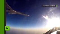 Des avions russes bombardent six grands entrepôts de Daesh en Syrie